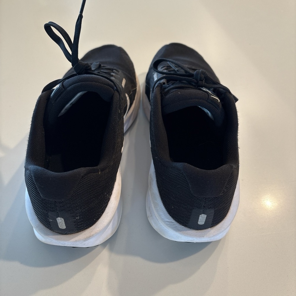 Nike Downshifter 13 Black and White Athletic Sneakers - Picture 4 of 5